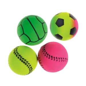 484,29 Soft Rubber Balls Mixed 8,5 cm