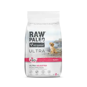 Raw Paleo Ultra Pork Medium & Large Puppy - 2 kg