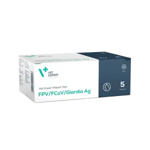 Vet Expert Rapid Test FPV/FCoV/Giardia Ag - 5 kom