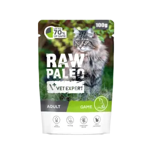 Raw Paleo Adult Cat Game — 100g