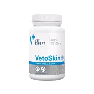 Vet Expert VetoSkin Small Breed & Cats (60 Kaps. Toff)