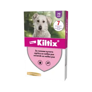  Kiltix L Collar antiparazitni okovratnik - 70cm