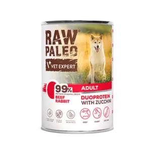 Raw Paleo Beef & Rabbit Adult Can — 400g