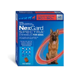 Nexgard Spectra 30-60 kg XL — 1 TBL