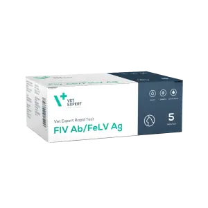 Vet Expert Rapid Test FIV Ab/FeLV Ag - 5 kom