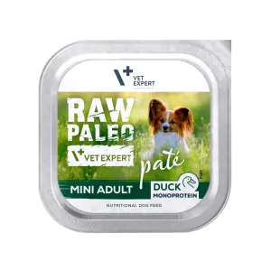Raw Paleo Duck Pate Mini Adult Alu Tray - 150g