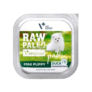 Raw Paleo Duck Pate Mini Puppy Alu Tray - 150g